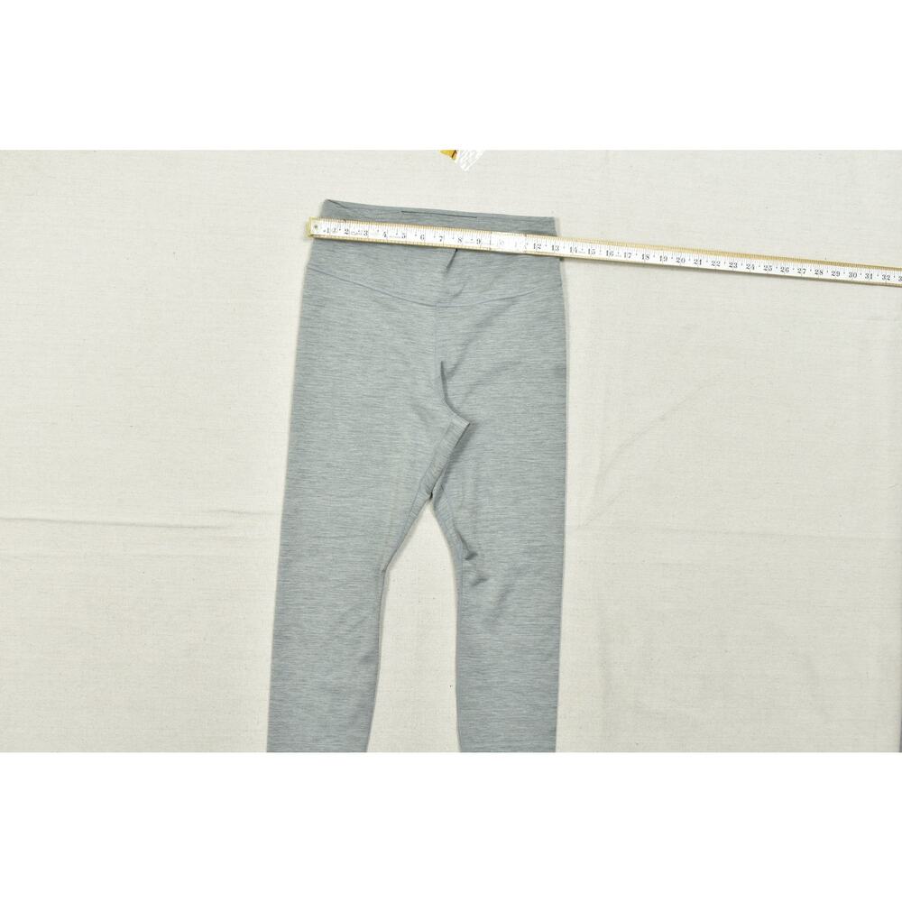 Nike Dri-Fit Women's Medium Grey Heather Performance Training Leggings Polyester - Picture 3 of 8